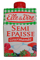 Crème Semi Epaisse Gourmande 21% M.G.