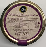 Pâte d'Olives Noires