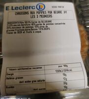 Chaussons aux pommes pur beurre