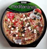 Pizza mediterránea