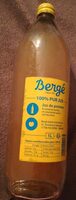 Jus de pomme Bergé