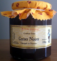 Confiture de cerises noires