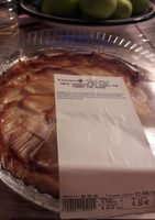 Tarte aux pommes vergeoise leclerc