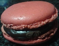 Macarons au chocolat (au lait végétal)