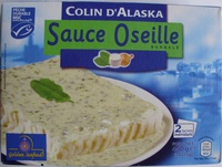 Colin d'Alaska Sauce Oseille, Surgelé
