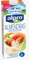Bebida de almendras sin azucar