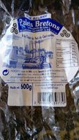 Palets bretons pur beurre à la fleur de sel de Guérande
