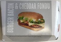 Burger Bacon & Cheddar fondu
