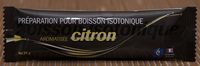 Préparation pour boisson isotonique aromatisée citron