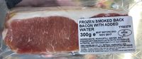 Bacon fumé sans couenne avec eau ajoutée