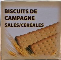 Biscuits de Campagne Salés/Céréales