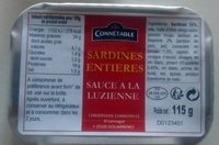 Sardines Entières Sauce à la Luzienne