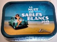Sardines à l'Huile d'Olive Vierge Extra - La Nuit des Sables Blancs 2015 Douarnenez