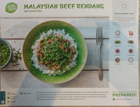 Malaysian Beef Rendang with Coconut Rice