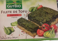 Filete de Tofu Espinacas congelado