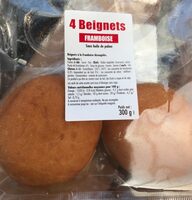 4 beignets framboise