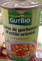 Guiso de garbanzos al estilo oriental