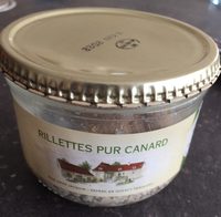 Rillettes pur canard