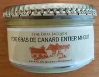 Foie Gras De Canard Entier Mi-Cuit