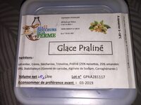 Glace praliné