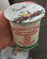 Yaourt vanille