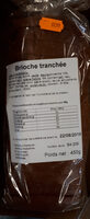 Brioche tranchée