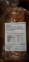 Brioche tranchée aux pépites de chocolat