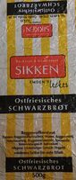 Ostfriesisches Schwarzbrot