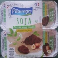 Soja Chocolat saveur noisette Dessert végétal