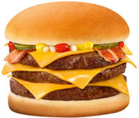 Le Triple Cheesburger Bacon