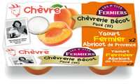 Yaourt chèvre fermier Abricot de Provence