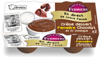 Crème dessert brebis fermière Chocolat
