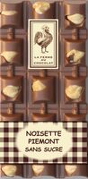 Lait Noisette Piemont Sans Sucre