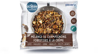 Mélange de champignons forestiers à la crème