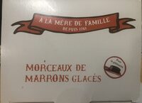 Morceaux de marrons glacés