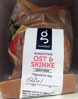 Rundstykke Ost & Skinke