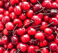 Cherries, raw