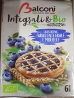 Crostatina Farro Integrale e Mirtilli