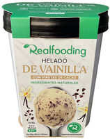 Helado de vainilla Realfooding