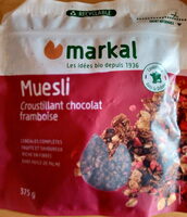 Muesli croustillant Chocolat Framboise