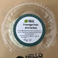 Fromage frais aux herbes