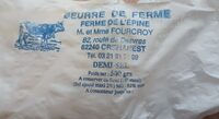Beurre de ferme