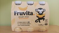 Jogurt pitny bananowy - Fruvita