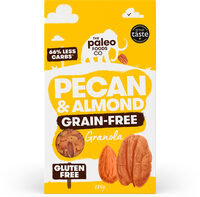 Pecan & almond grain-free granola