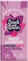Sweet Lavender Extra Dark Chocolate Bar