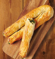 Banitsa with cheese and spinach