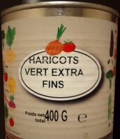 Haricots verts extra fins