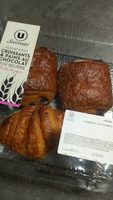 Croissant, + pain au chocolat, 8 pièces