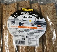 Crêpes fourrées chocolat