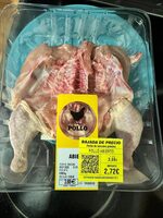 Pollo abierto